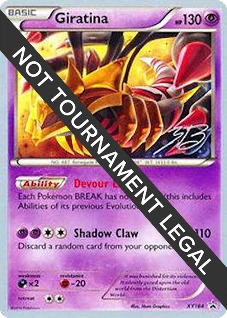 Image for Giratina - 2017 (Zachary Bokhari) (XY184) (World Championship Decks) (WCD) - Pokemon