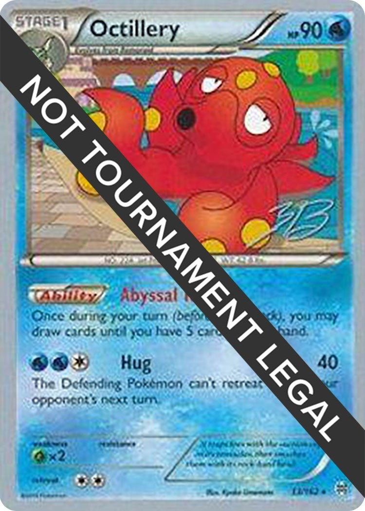 Image for Octillery - 2017 (Zachary Bokhari) (33/162) (World Championship Decks) (WCD) - Pokemon