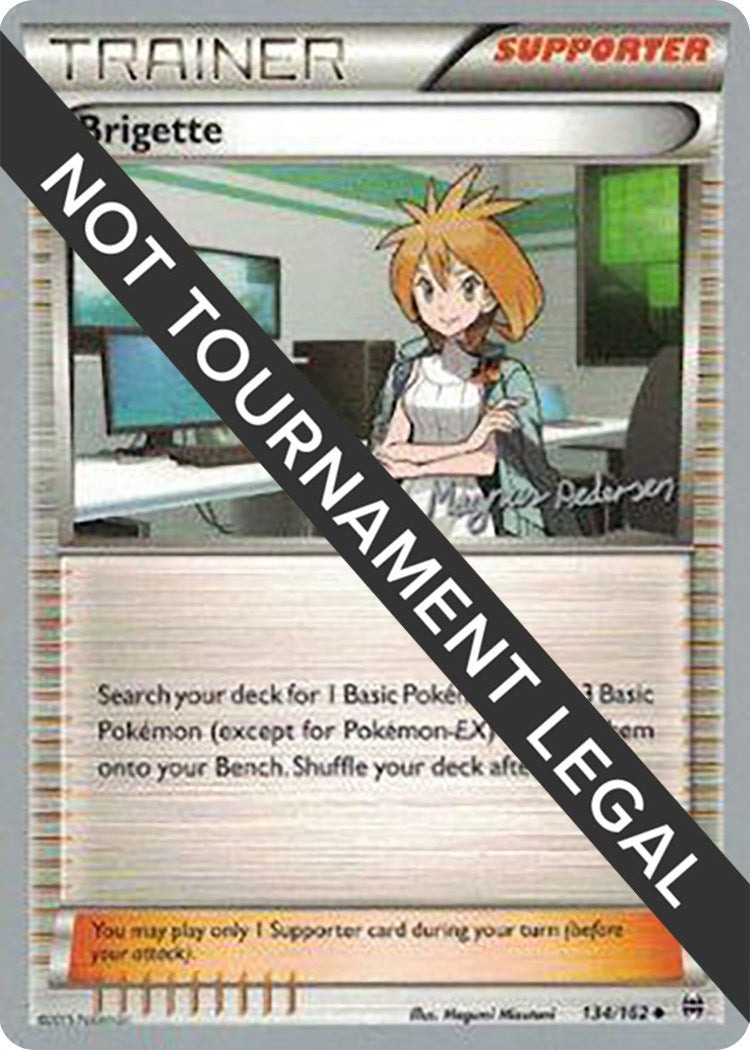 Image for Brigette - 2018 (Magnus Pedersen) (134/162) (World Championship Decks) (WCD) - Pokemon