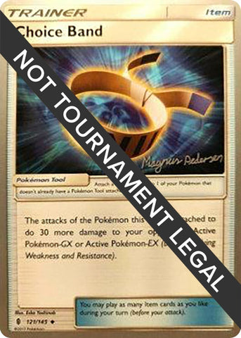 Image for Choice Band - 2018 (Magnus Pedersen) (121/145) (World Championship Decks) (WCD) - Pokemon