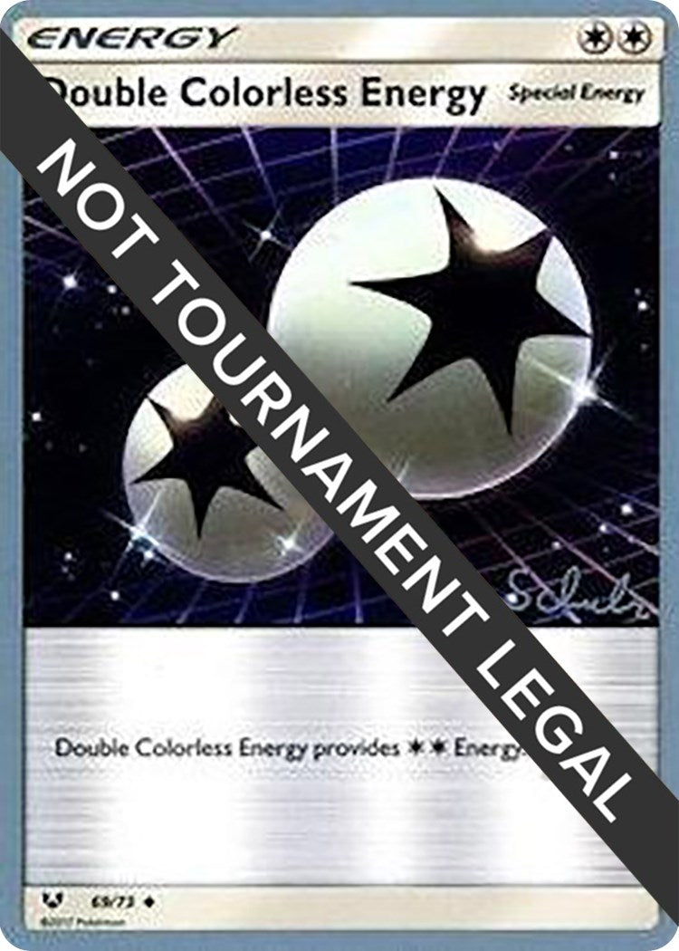 Image for Double Colorless Energy - 2018 (Robin Schulz) (69/73) (World Championship Decks) (WCD) - Pokemon