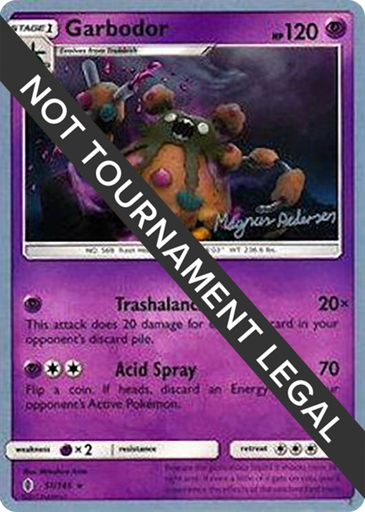 Image for Garbodor (51) - 2018 (Magnus Pedersen) (51/145) (World Championship Decks) (WCD) - Pokemon