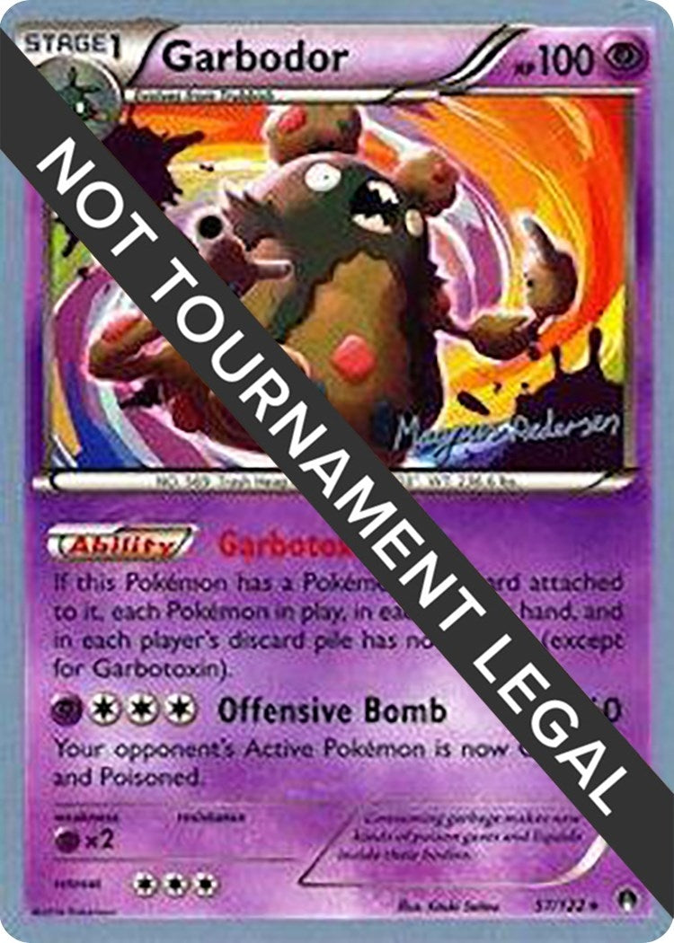 Image for Garbodor (57) - 2018 (Magnus Pedersen) (57/122) (World Championship Decks) (WCD) - Pokemon