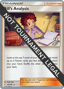 Image for Bill's Analysis - 2019 (Henry Brand) (133/181) (World Championship Decks) (WCD) - Pokemon