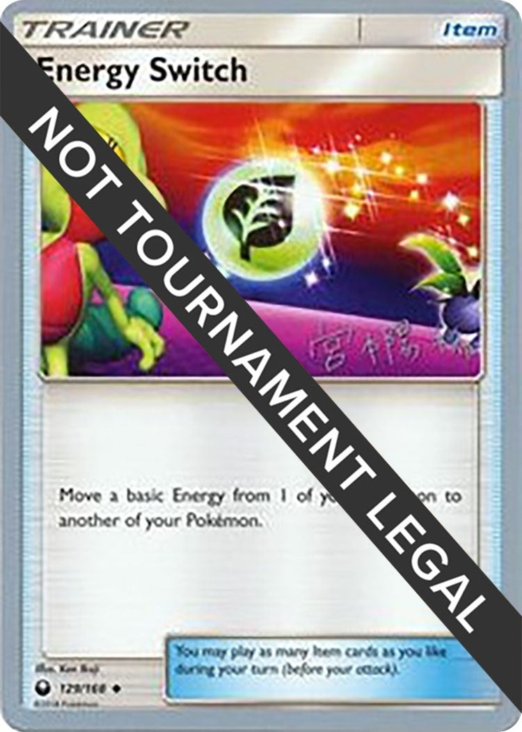 Image for Energy Switch - 2019 (Haruki Miyamoto) (129/168) (World Championship Decks) (WCD) - Pokemon