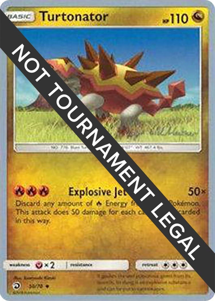 Image for Turtonator - 2019 (Kaya Lichtleitner) (50/70) (World Championship Decks) (WCD) - Pokemon