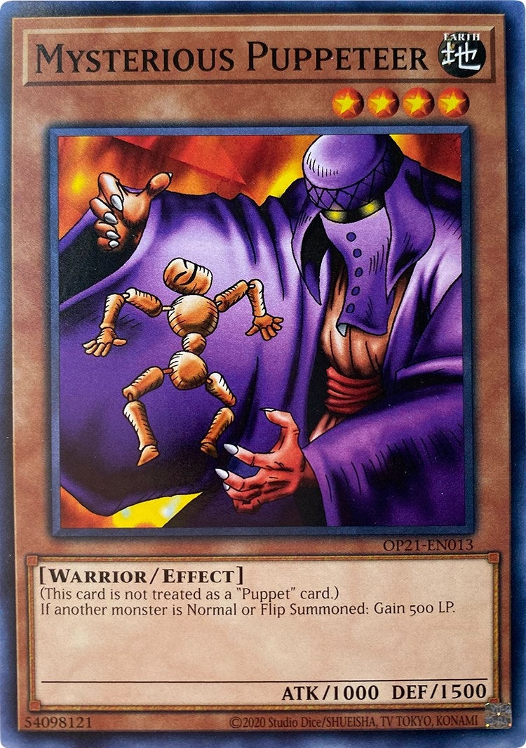 Mysterious Puppeteer (OP21-EN013) (OTS Tournament Pack 21) YuGiOh