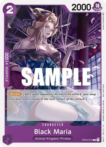 Image for Black Maria (Tournament Pack Vol. 2) (ST04-011) (One Piece Promotion Cards) - One Piece Card Game
