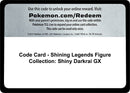 Image for Code Card - Shining Legends Figure Collection: Shiny Darkrai GX (Shining Legends) (SHL) - Pokemon