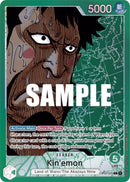 Kin'emon (Alternate Art) (OP02-025) (Paramount War) One Piece Card Game
