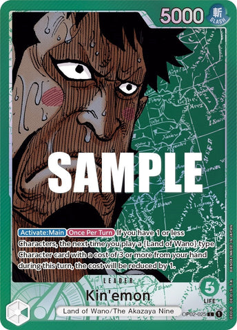 Kin'emon (Alternate Art) (OP02-025) (Paramount War) One Piece Card Game