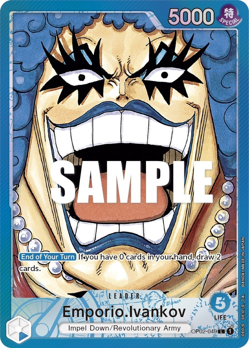 Emporio.Ivankov (049) (Alternate Art) (OP02-049) (Paramount War) One Piece Card Game