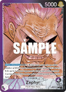 Zephyr (Alternate Art) (OP02-072) (Paramount War) One Piece Card Game