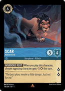 Image for Scar - Mastermind (158/204) (The First Chapter) (1) - Disney Lorcana