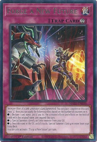 Forge a New Future (MAZE-EN030) (Maze of Memories) YuGiOh