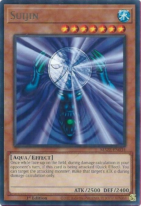 Suijin (MAZE-EN034) (Maze of Memories) YuGiOh