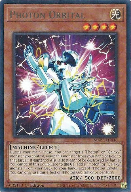 Photon Orbital (MAZE-EN046) (Maze of Memories) YuGiOh
