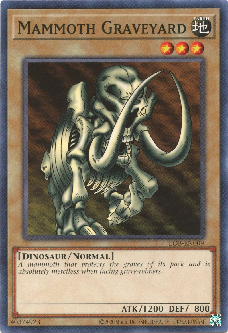 Mammoth Graveyard (LOB-EN009) (Legend of Blue Eyes White Dragon (25th Anniversary Edition)) YuGiOh