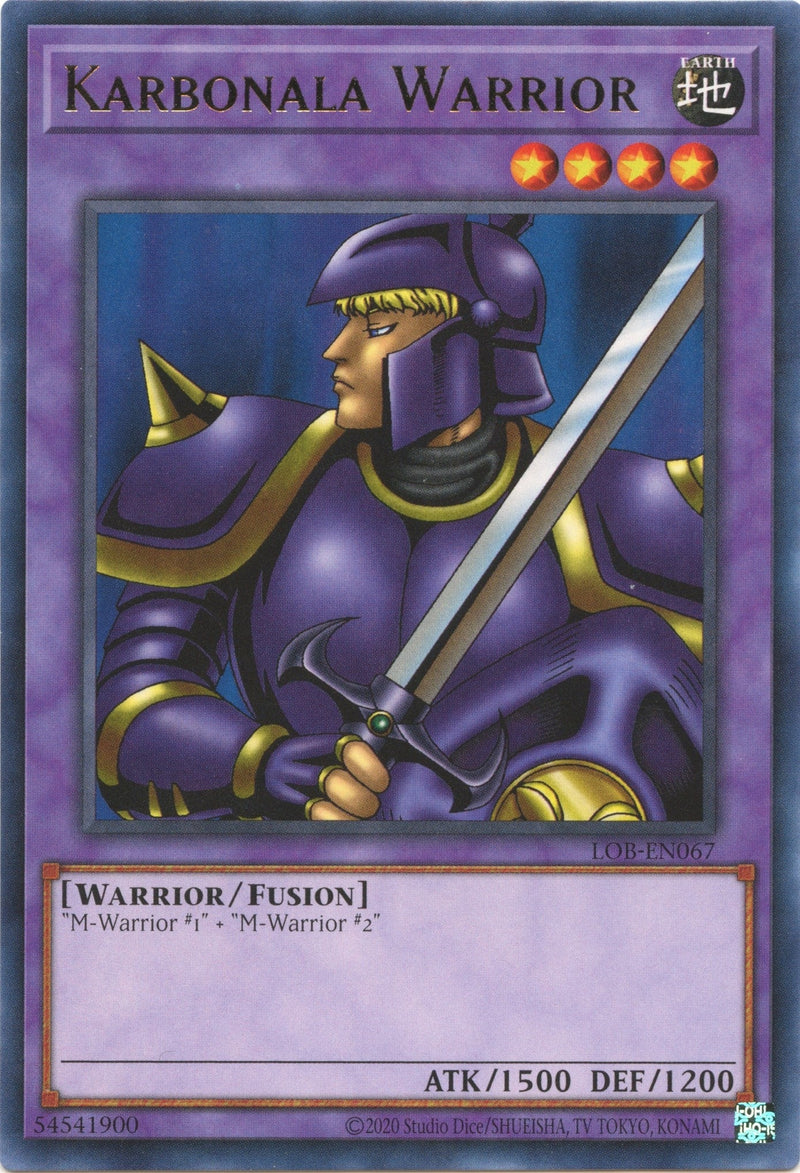 Karbonala Warrior (LOB-EN067) (Legend of Blue Eyes White Dragon (25th Anniversary Edition)) YuGiOh