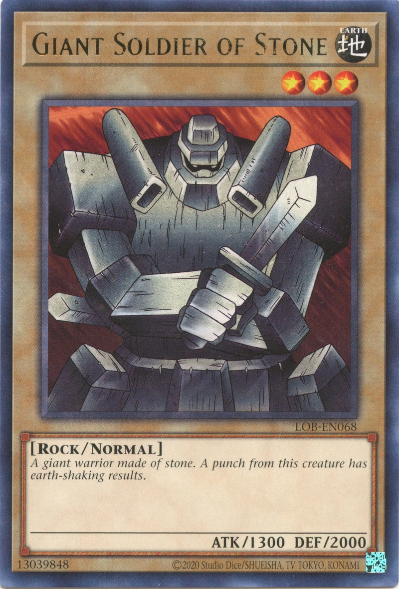 Giant Soldier of Stone (LOB-EN068) (Legend of Blue Eyes White Dragon (25th Anniversary Edition)) YuGiOh