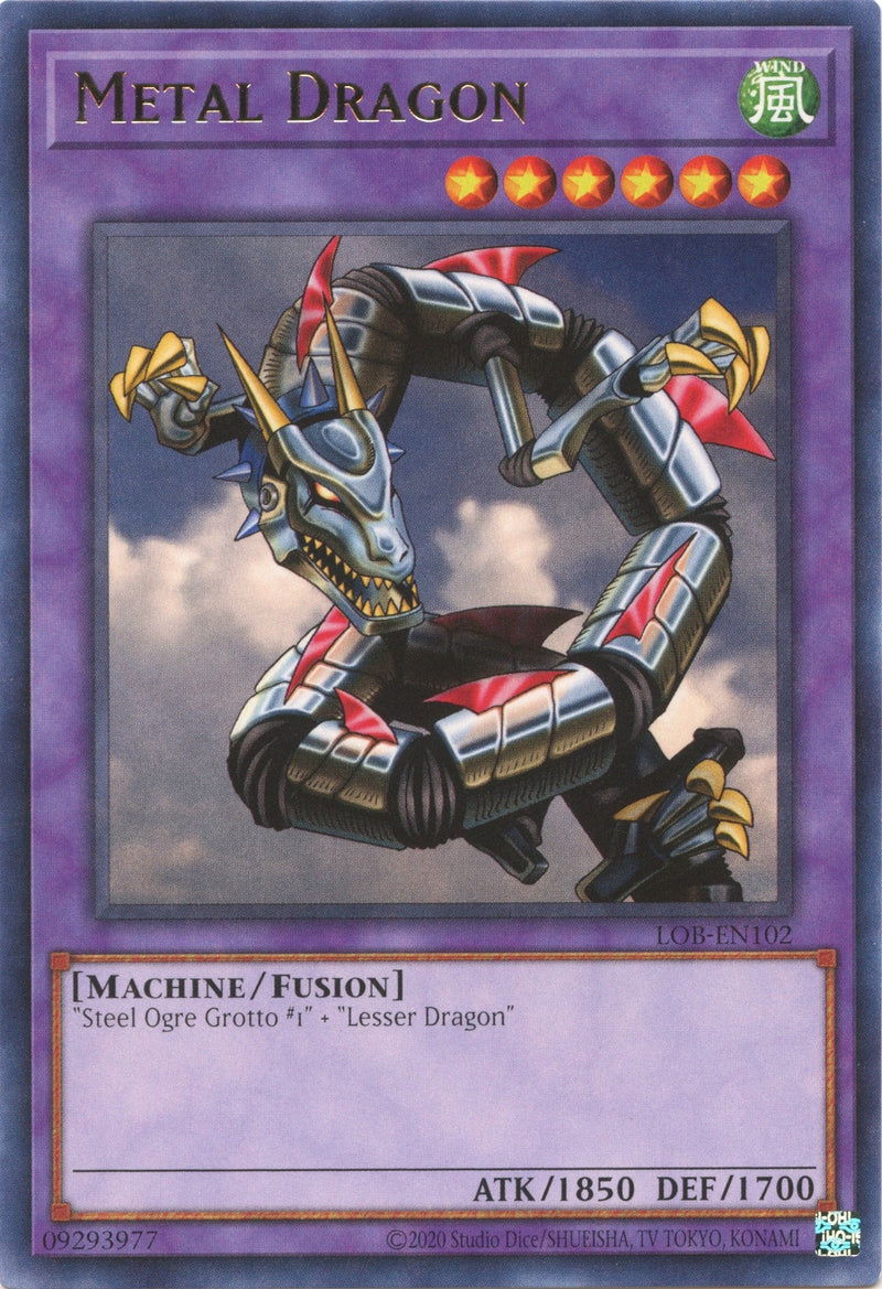 Metal Dragon (LOB-EN102) (Legend of Blue Eyes White Dragon (25th Anniversary Edition)) YuGiOh