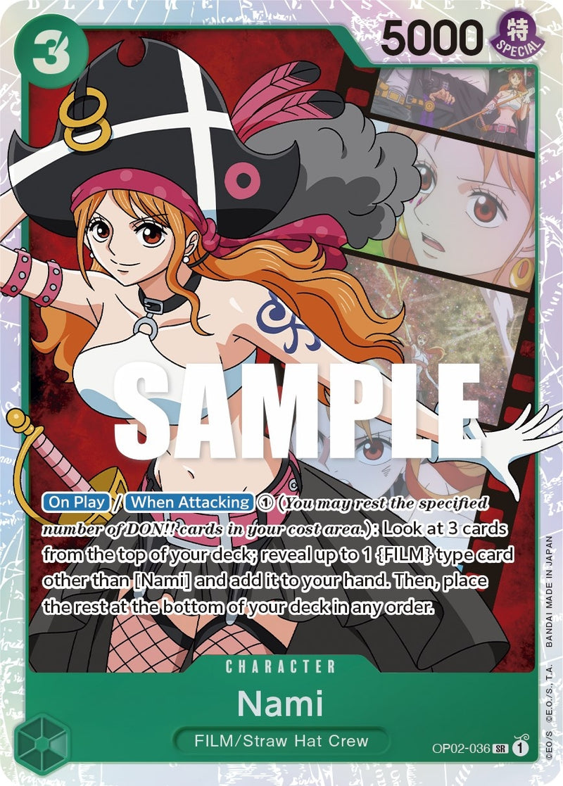 Image for Nami (OP02-036) (Paramount War) - One Piece Card Game