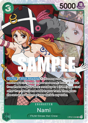 Image for Nami (OP02-036) (Paramount War) - One Piece Card Game