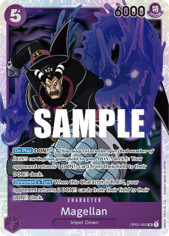 Image for Magellan (085) (OP02-085) (Paramount War) - One Piece Card Game