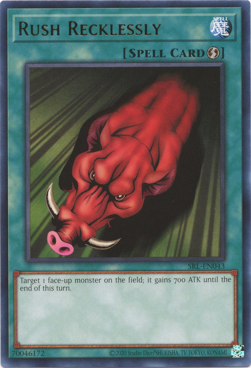 Rush Recklessly (SRL-EN043) (Spell Ruler (25th Anniversary Edition)) YuGiOh