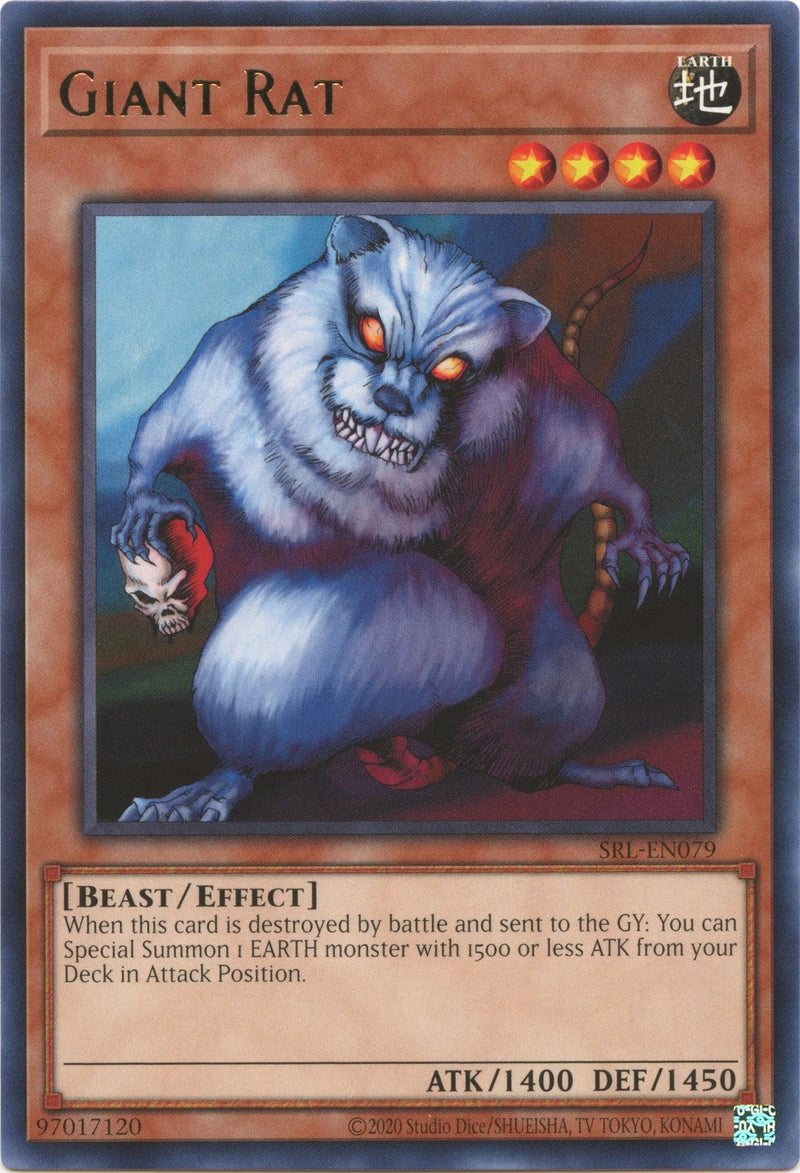Giant Rat (SRL-EN079) (Spell Ruler (25th Anniversary Edition)) YuGiOh