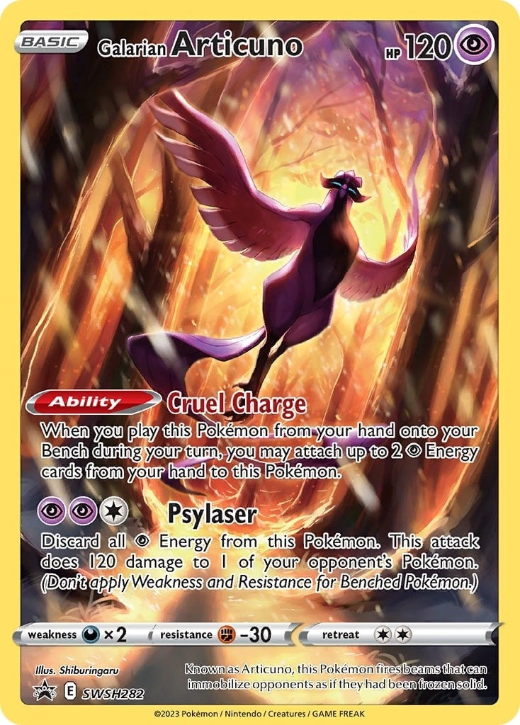 Galarian Articuno - SWSH282 (SWSH282) (SWSH: Sword & Shield Promo Cards) (SWSD) Pokemon