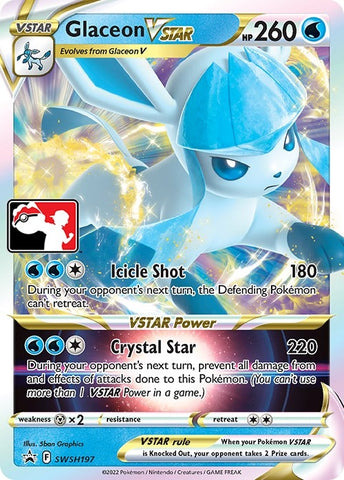 Image for Glaceon VSTAR - SWSH197 (SWSH197) (Prize Pack Series Cards) - Pokemon
