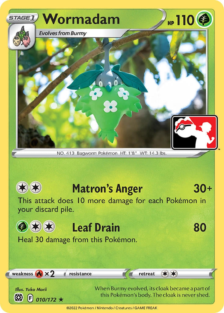 Image for Wormadam (010/172) (Prize Pack Series Cards) - Pokemon