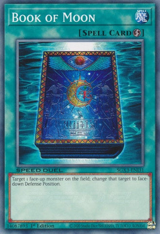 Book of Moon (SGX3-ENI31) (Speed Duel GX: Duelists of Shadows) YuGiOh