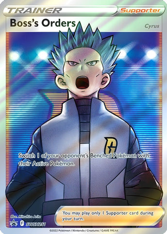 Boss's Orders (Full Art) (SWSH251) (SWSH: Sword & Shield Promo Cards) (SWSD) Pokemon