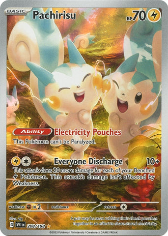 Image for Pachirisu (208/198) (SV01: Scarlet & Violet Base Set) - Pokemon