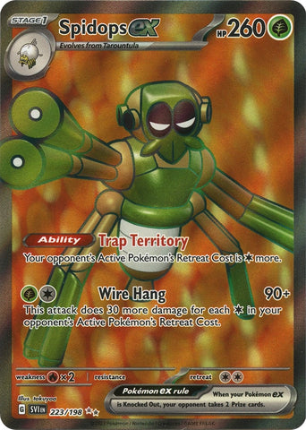 Image for Spidops ex (223/198) (SV01: Scarlet & Violet Base Set) - Pokemon