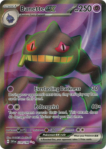 Image for Banette ex (229/198) (SV01: Scarlet & Violet Base Set) - Pokemon