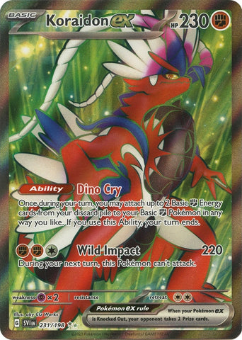 Image for Koraidon ex (231/198) (SV01: Scarlet & Violet Base Set) - Pokemon