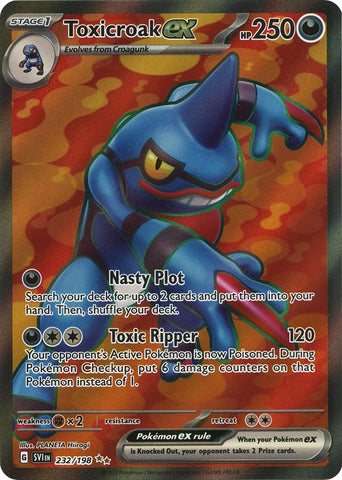 Image for Toxicroak ex (232/198) (SV01: Scarlet & Violet Base Set) - Pokemon