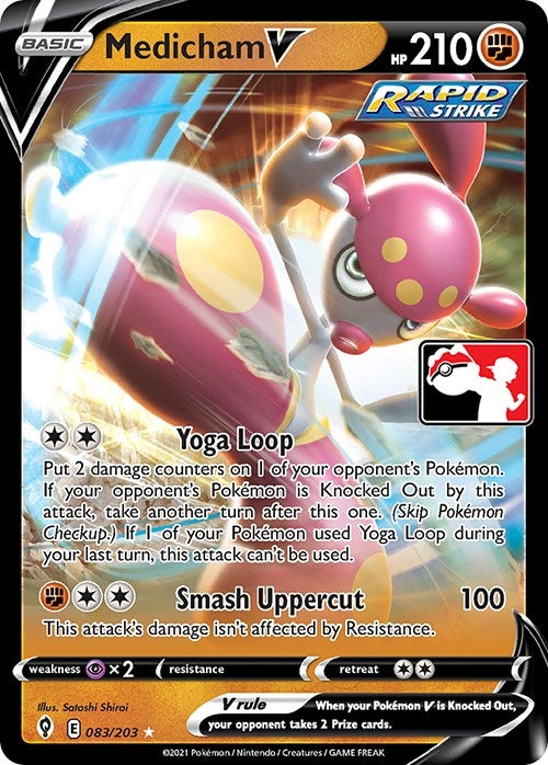 Image for Medicham V (083/203) (Prize Pack Series Cards) - Pokemon