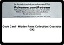 Image for Code Card - Hidden Fates Collection [Gyarados GX] (Hidden Fates) (HIF) - Pokemon