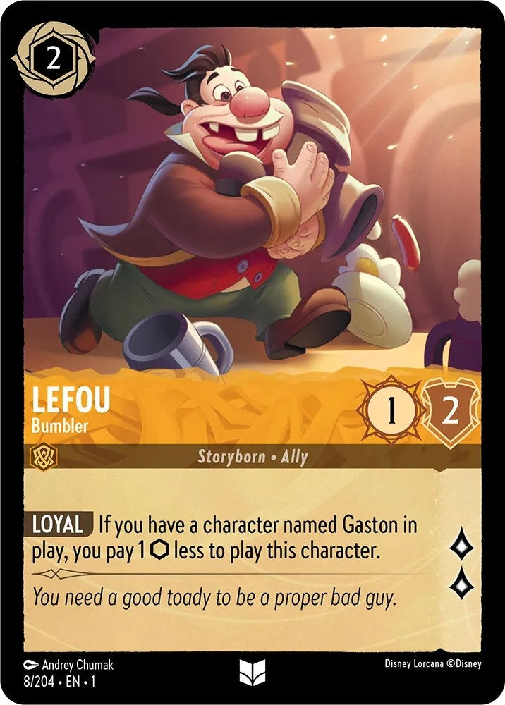 Lefou - Bumbler (8/204) (The First Chapter) Disney Lorcana