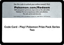 Image for Code Card - Play! Pokemon Prize Pack Series Two (Prize Pack Series Cards) - Pokemon