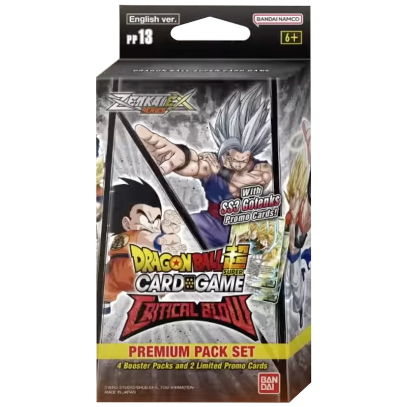 Image for Critical Blow Premium Pack Set 13 - Dragon Ball Super: Masters