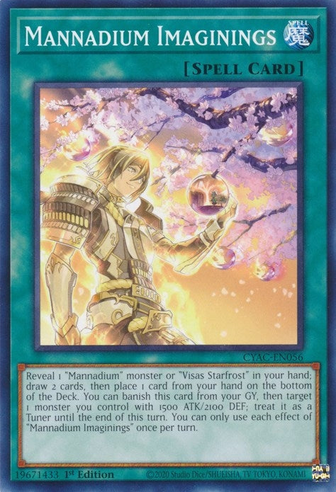 Mannadium Imaginings (CYAC-EN056) (Cyberstorm Access) YuGiOh
