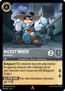 Image for Mickey Mouse - Musketeer (186/204) (The First Chapter) (1) - Disney Lorcana