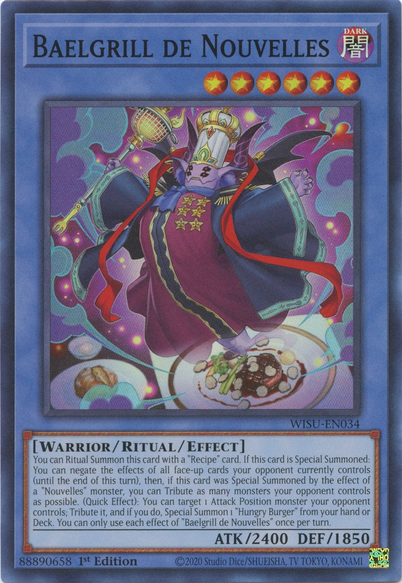 Baelgrill de Nouvelles (WISU-EN034) (Wild Survivors) YuGiOh
