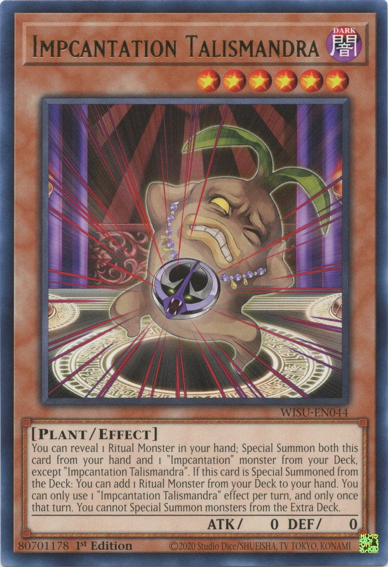 Impcantation Talismandra (WISU-EN044) (Wild Survivors) YuGiOh