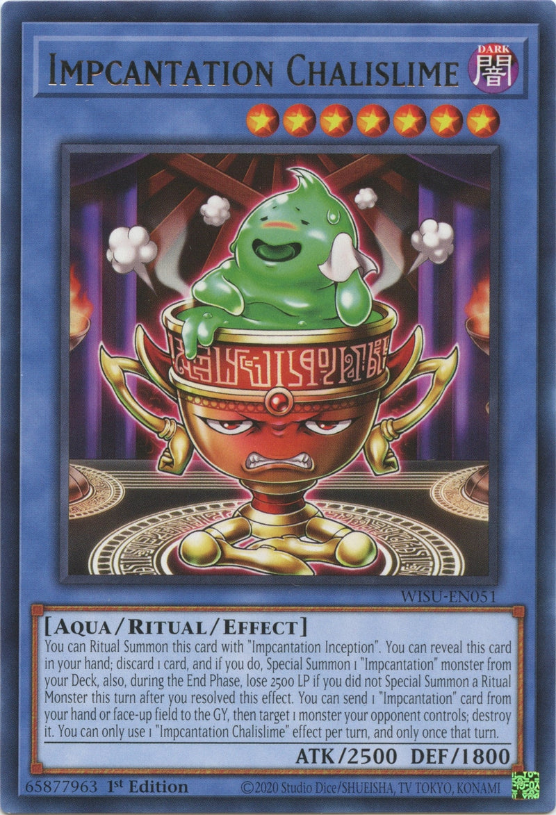 Impcantation Chalislime (WISU-EN051) (Wild Survivors) YuGiOh